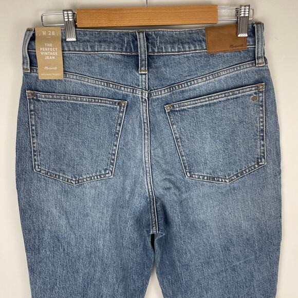 Madewell The Perfect Vintage Jean in Heathcote Wash Size 28 New - Picture 10 of 15